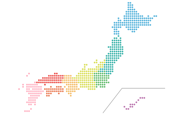 日本全国950社以上の導入実績